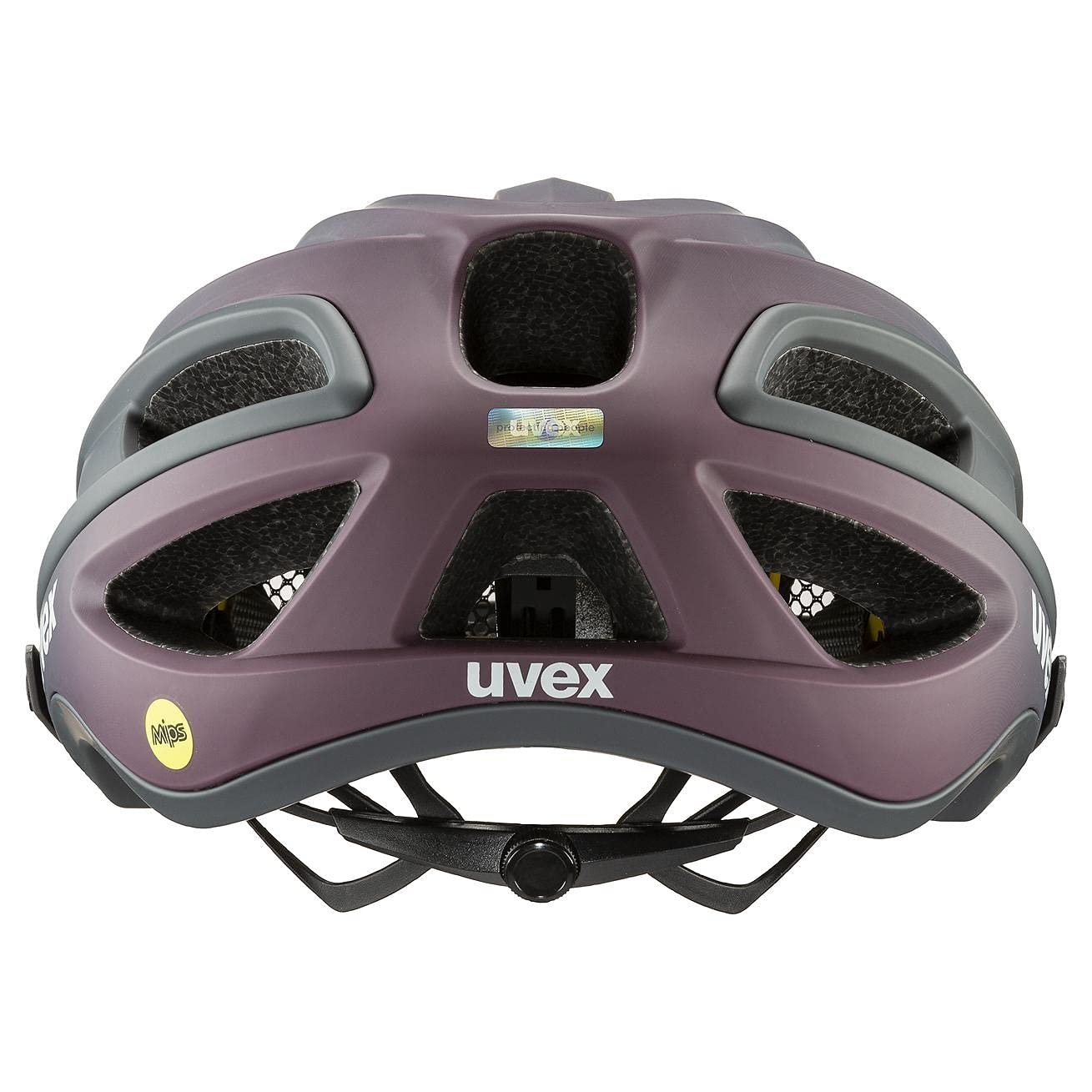 Шолом MTB Uvex unbound MIPS, антрацитово-сливовий, 54-58 см, фото №3