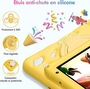 Планшет 7" BISAIKASOW M102 4+4/64Gb 8 ядер Android 13 5800 mAh Желтый synthetic.ua - Фото 1