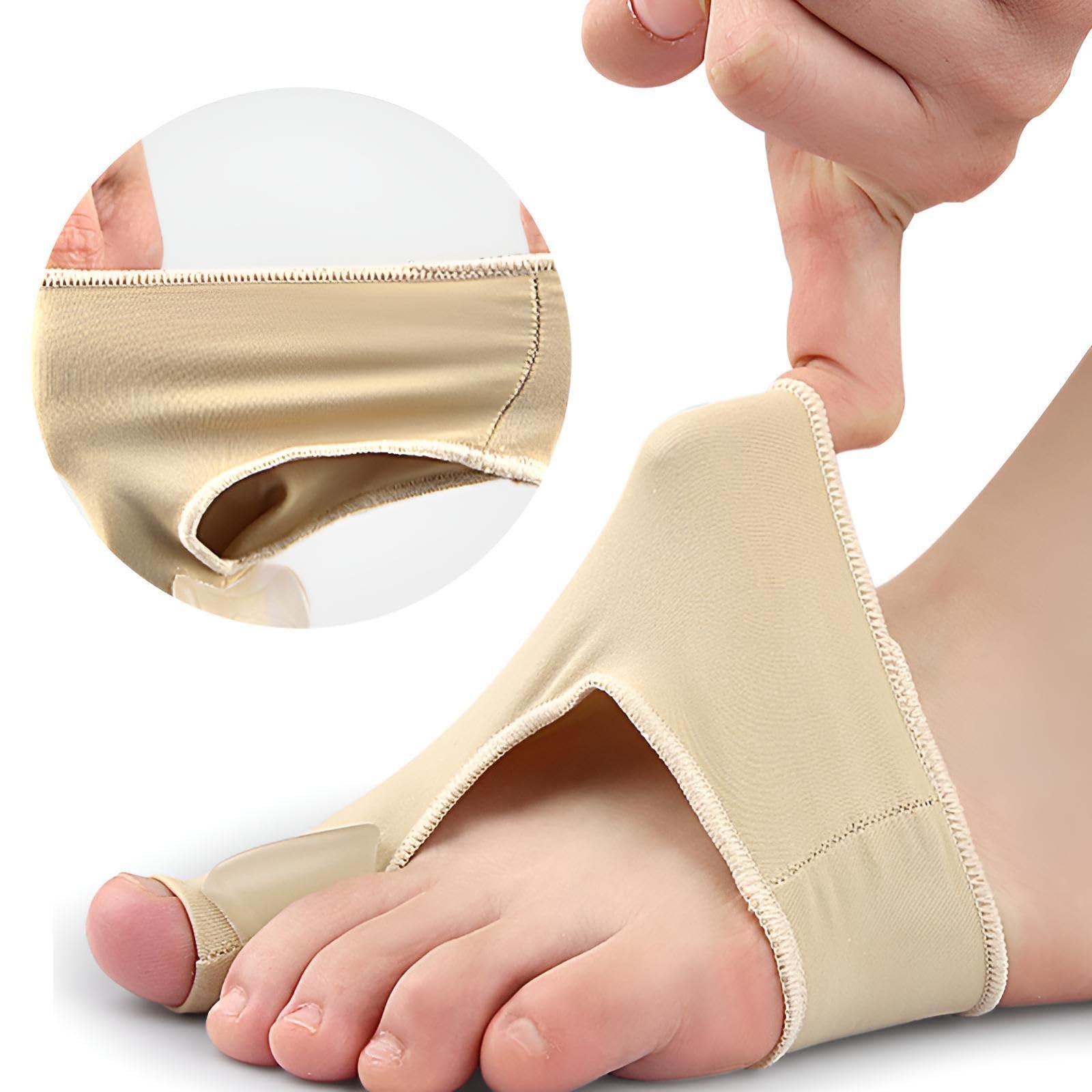 Роздільник для пальців ніг Силіконовий 2 шт Hallux Valgus Protection Foot, фото №4