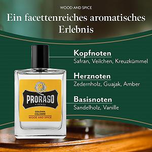 Одеколон PRORASO Wood e Spice, 100 мл synthetic.ua - Фото 1