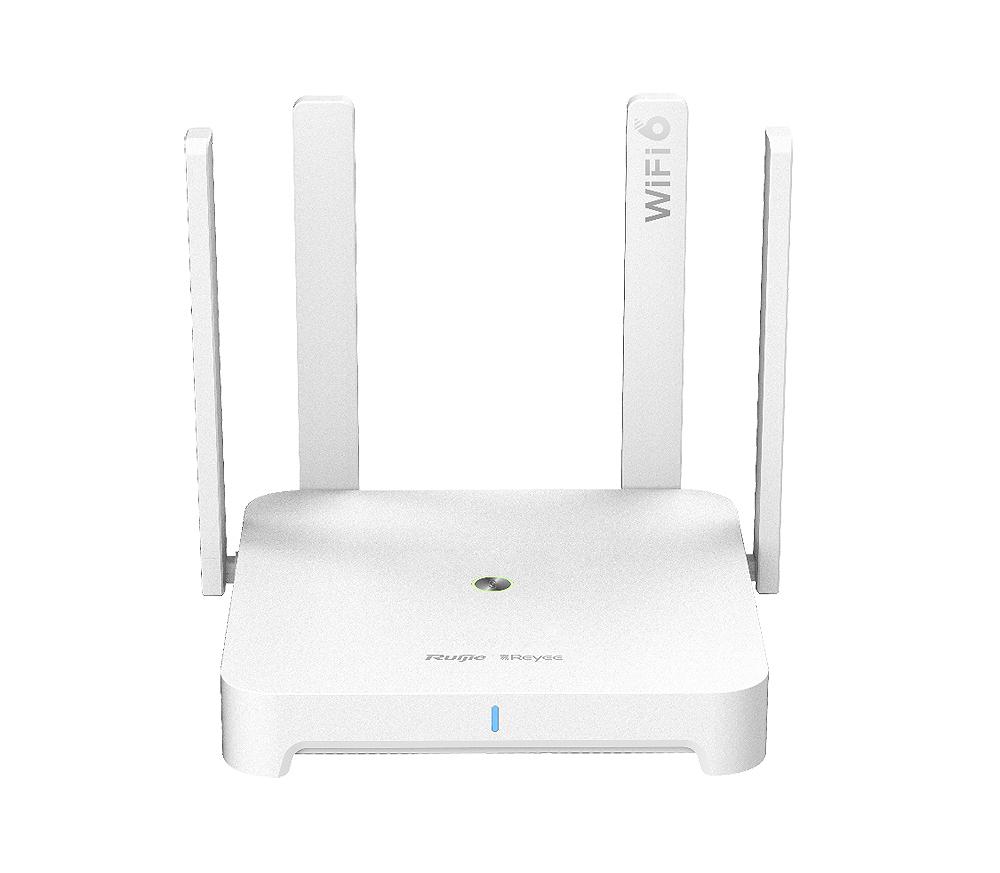 Бездротовий маршрутизатор Ruijie Reyee RG-EW1800GX PRO AX1800 WiFi6 1xGE Wan 4xGE LAN MU-MIMO Cloud/App MESH 4x зовнішній антен, фото №1