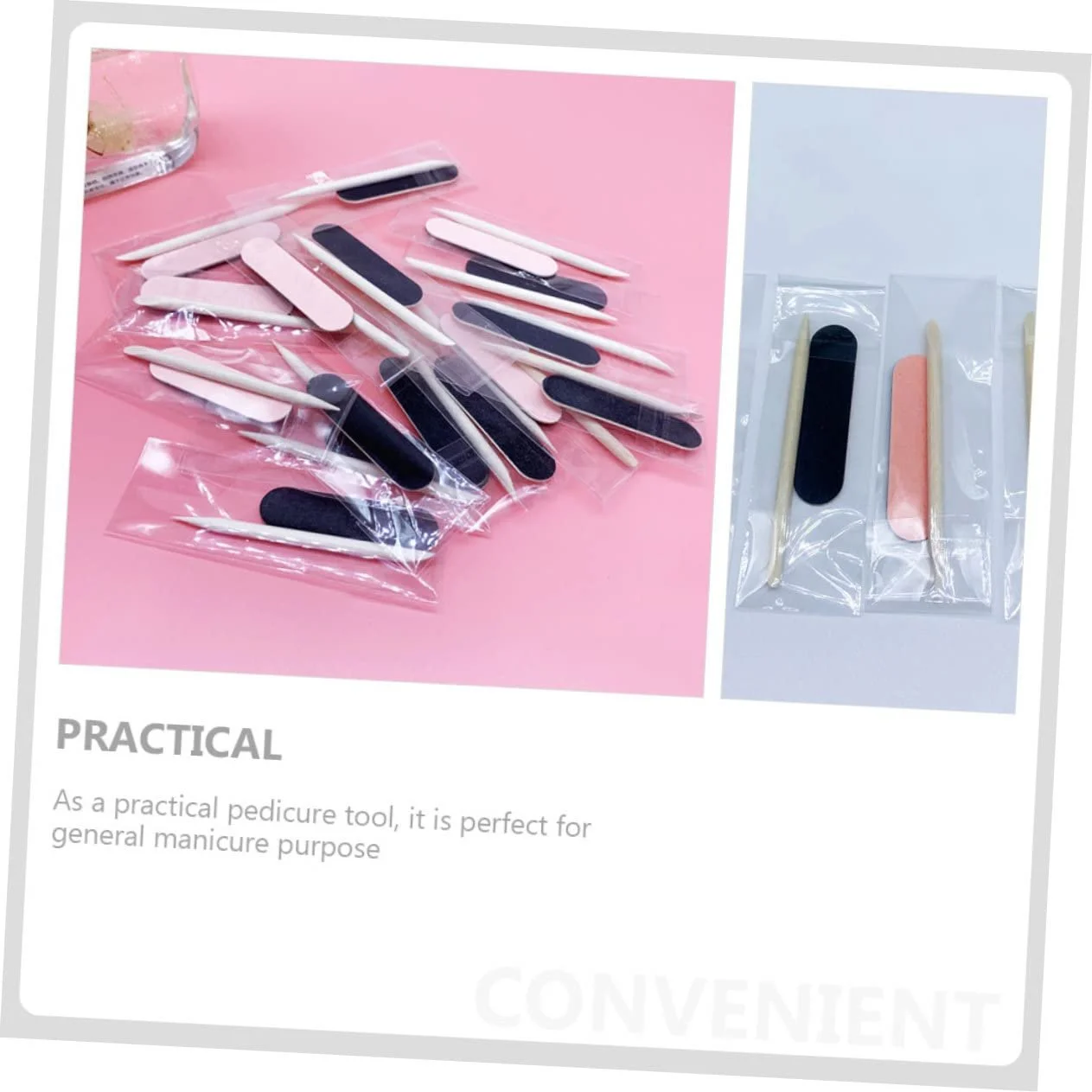 Пилочки для ногтей Деревянные палочки Полировальные Компактный для путешествий, фото №8 Пилочки для ногтей Деревянные палочки Полировальные Компактный для путешествий, фото №8