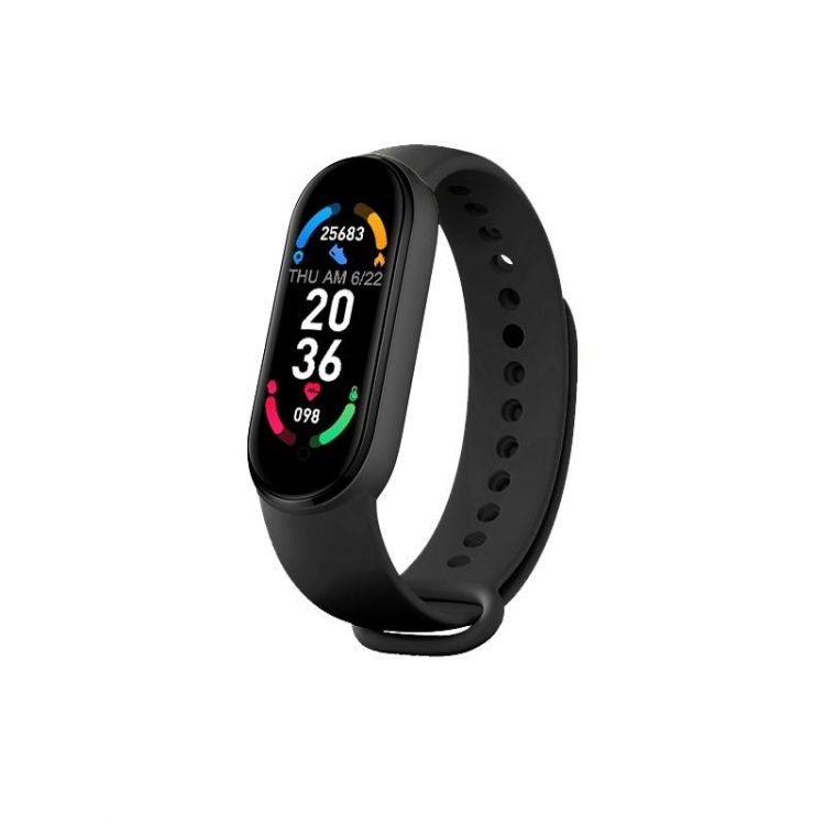 Фитнес браслет Smart Band M6 шагомер измерение давления и пульса, фото №1