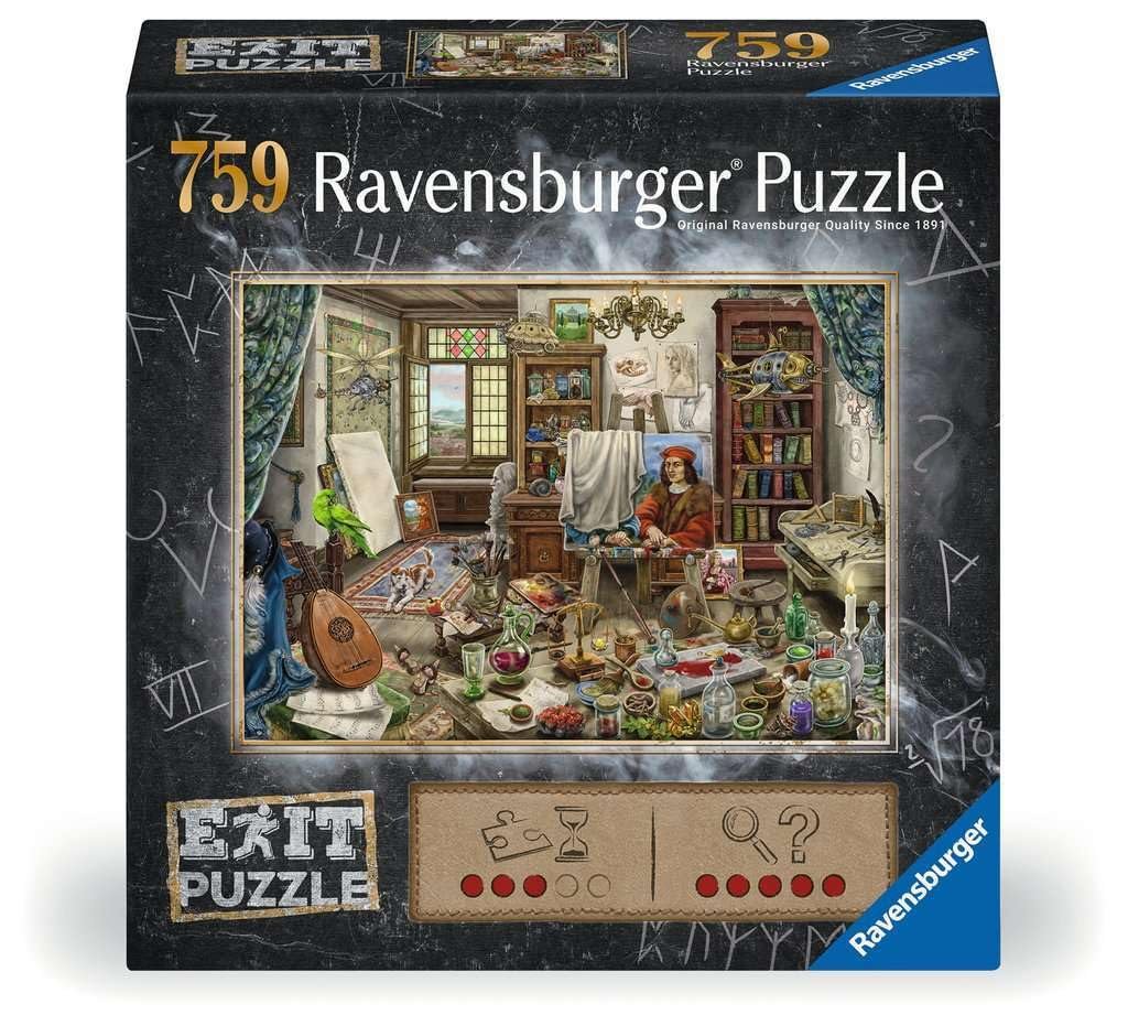Пазл Ravensburger EXIT 16782 Artist Studio 759 элементов, фото №1