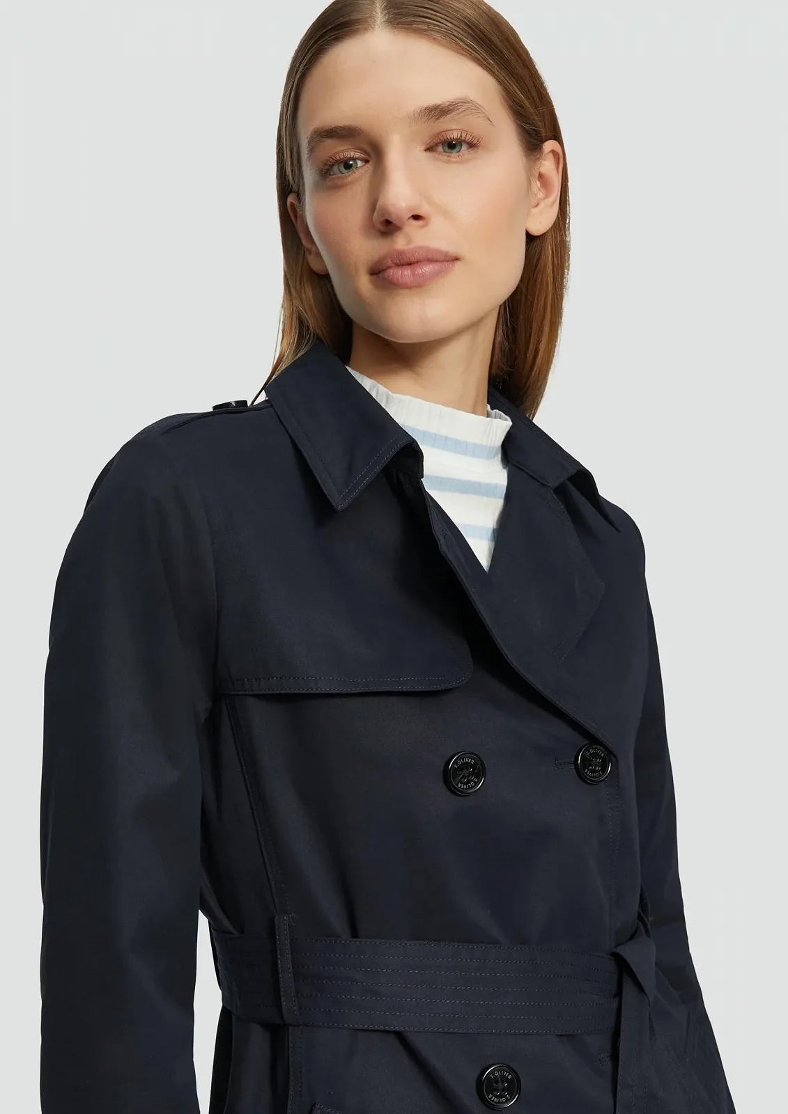 Тренч s.Oliver з смугастою підкладкою, фото №2