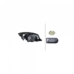 Фара головного света HELLA 1ZV 247 025-291 для SKODA левая - Фото 1