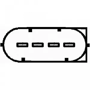 Расходомер воздуха HELLA 8ET 009 142-601 для EVOBUS synthetic.ua - Фото 1