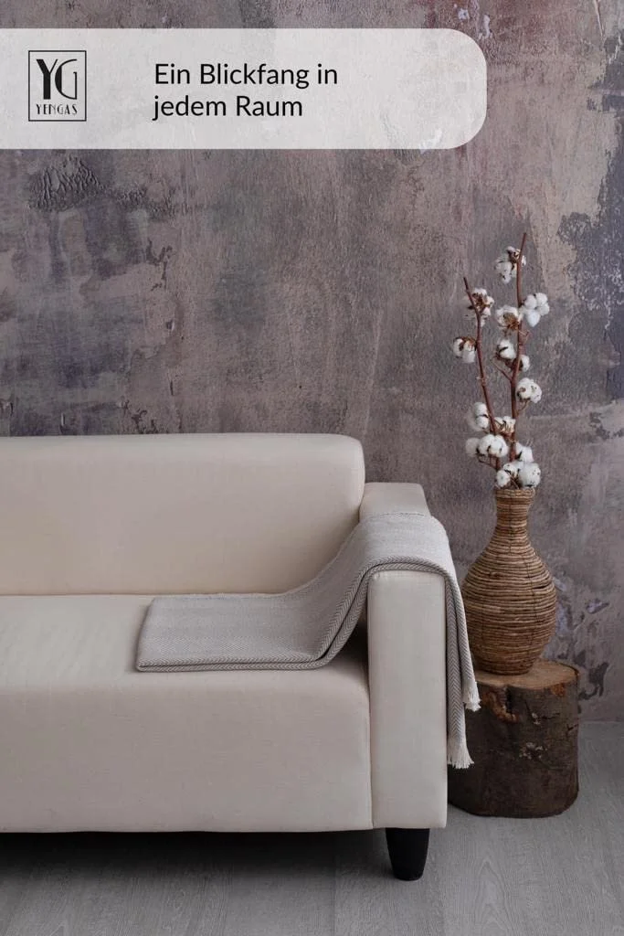 Покривало XL YENGAS 150 x 200 см, великий плед, покривало на ліжко, фото №3