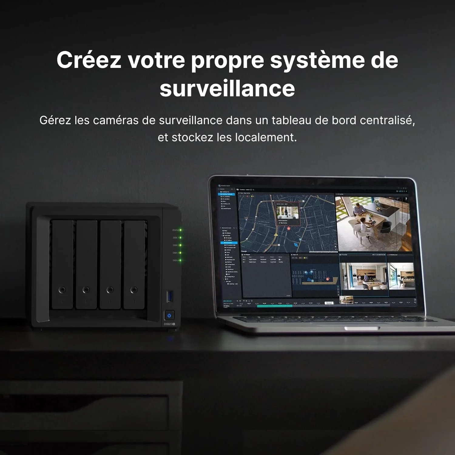 Мережеве сховище Synology DS923+ Чорне, фото №6