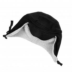 Шапка-ушанка WRITWAA Флисовая Детская Зимняя Черный - Фото 1