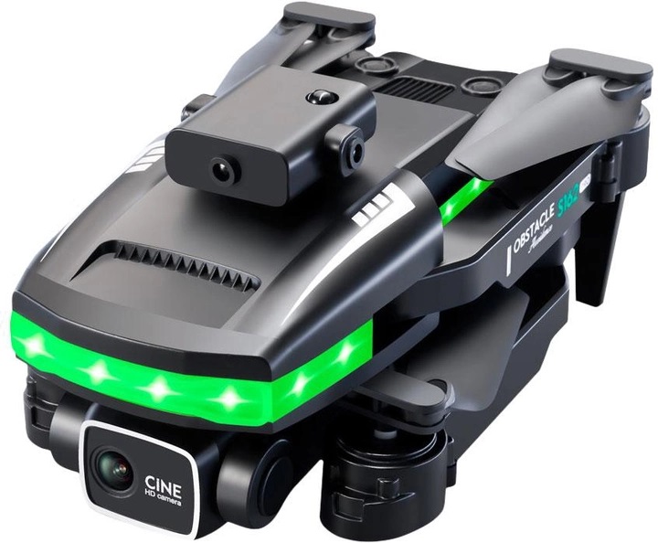 Квадрокоптер S162 з 4K камерою до 20 хв кейсом Чорний 050665 Drone, фото №1