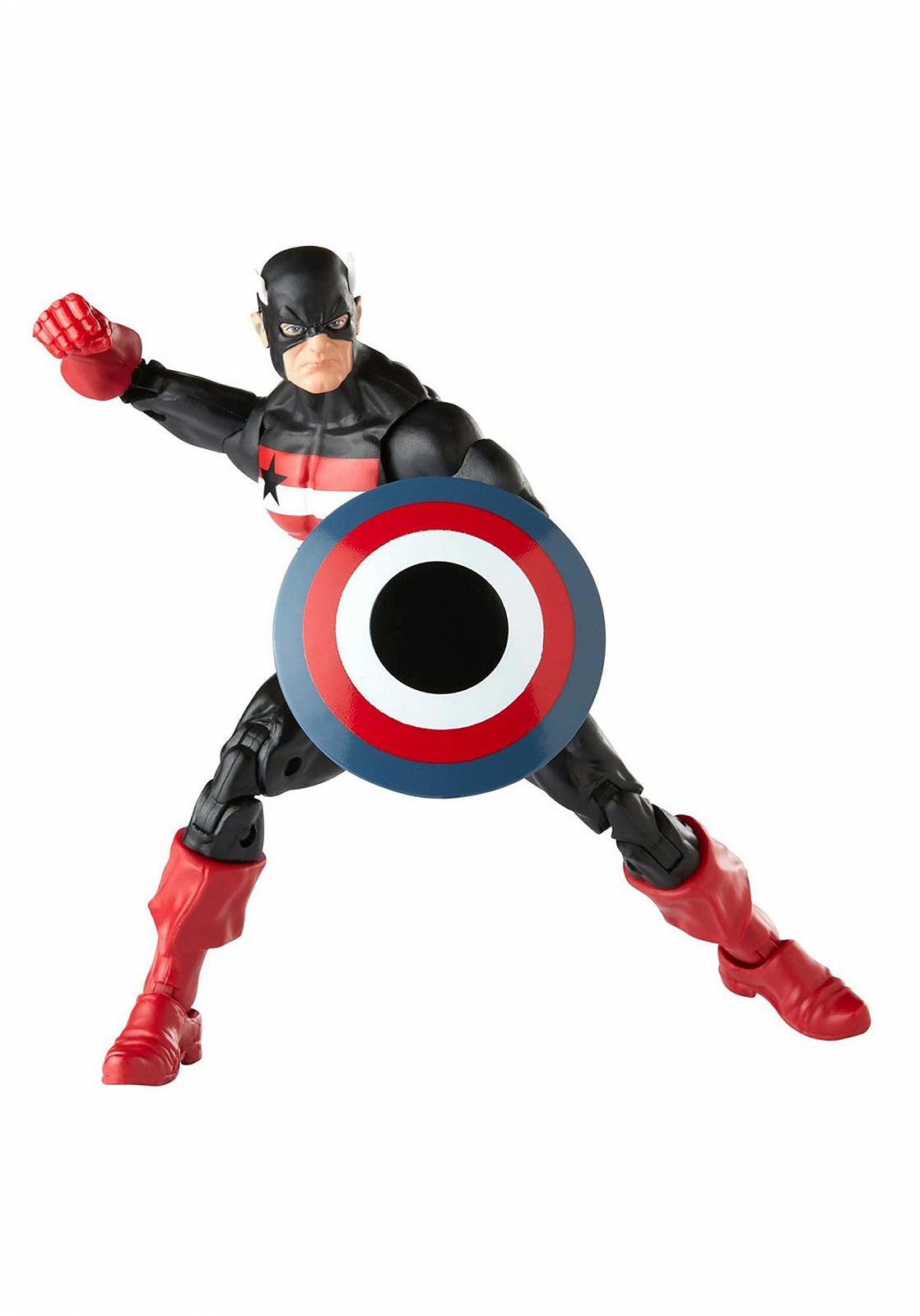 Фигурка U.S. Agent Marvel Legends Series, 15 см, аксессуар, 2 элемента Build-A-Figure, фото №4