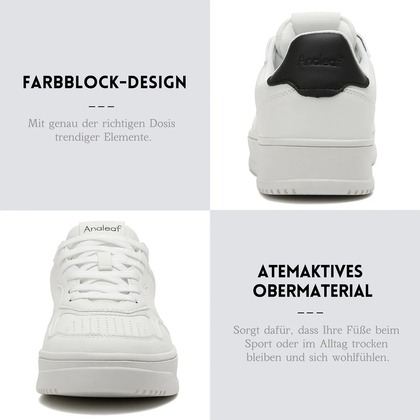 Кросівки ANALEAF Чоловічі Легкі Дихаючі, фото №4