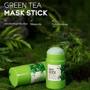 Маска-стік Soleneva Green, Очищуюча глиняна маска з зеленим чаєм для зволоження шкіри, 2 шт synthetic.ua - Фото 1