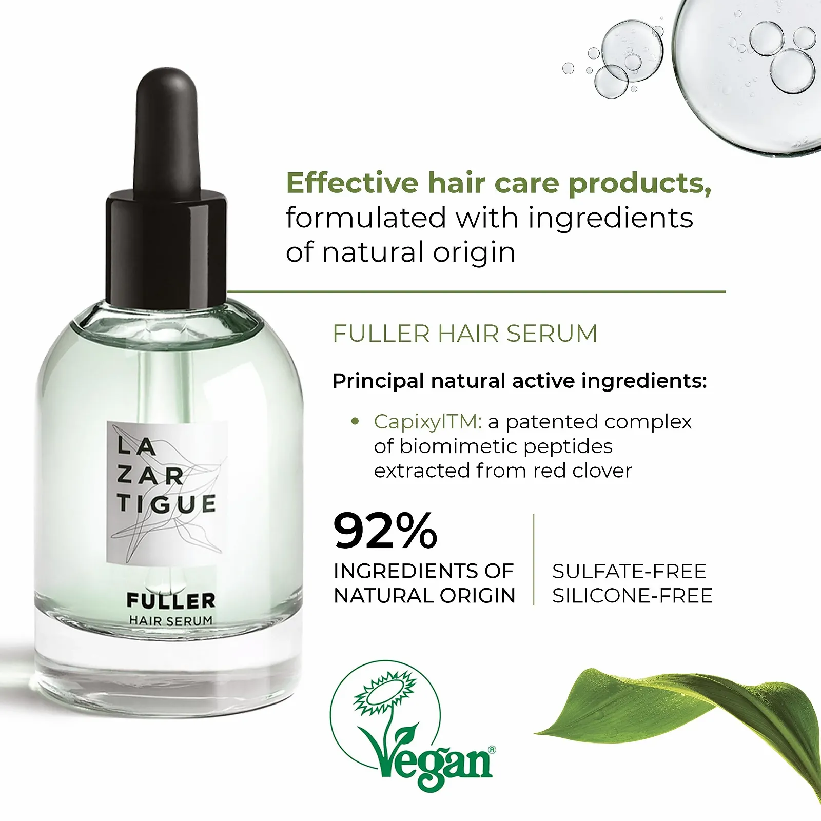 Сироватка Lazartigue Densificante Anticaduta 50 мл, фото №4