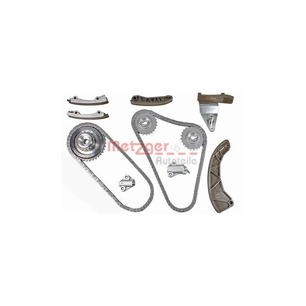 Комплект ланцюга ГРМ METZGER 7490039 для HYUNDAI KIA, фото №1