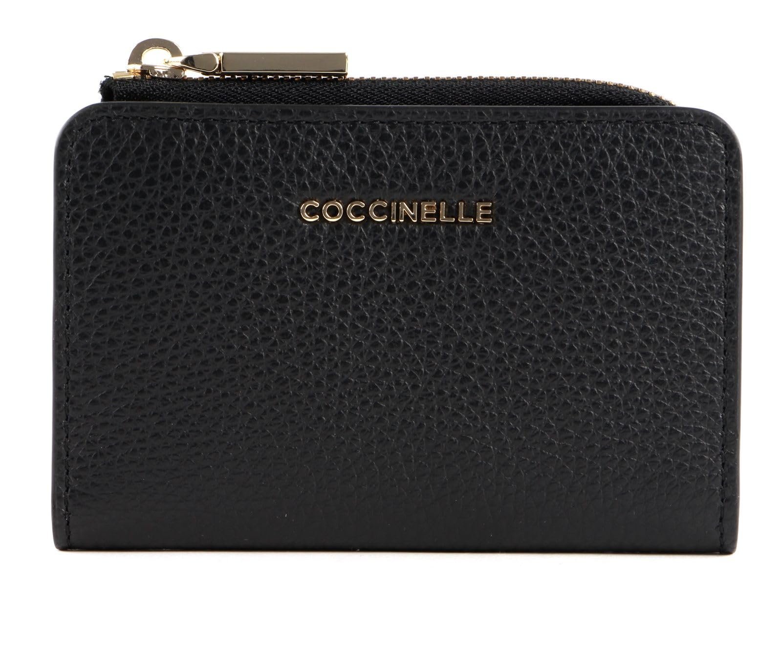 Кошелек Coccinelle Metallic Soft 17 01 11 B1 12 x 8 см Черный, фото №2