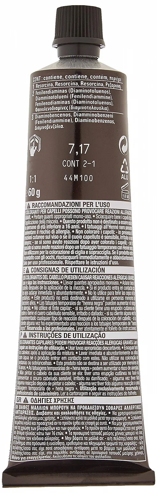 Фарба для волосся INOA 7.17 60GRM V511, фото №2 Фарба для волосся INOA 7.17 60GRM V511, фото №2