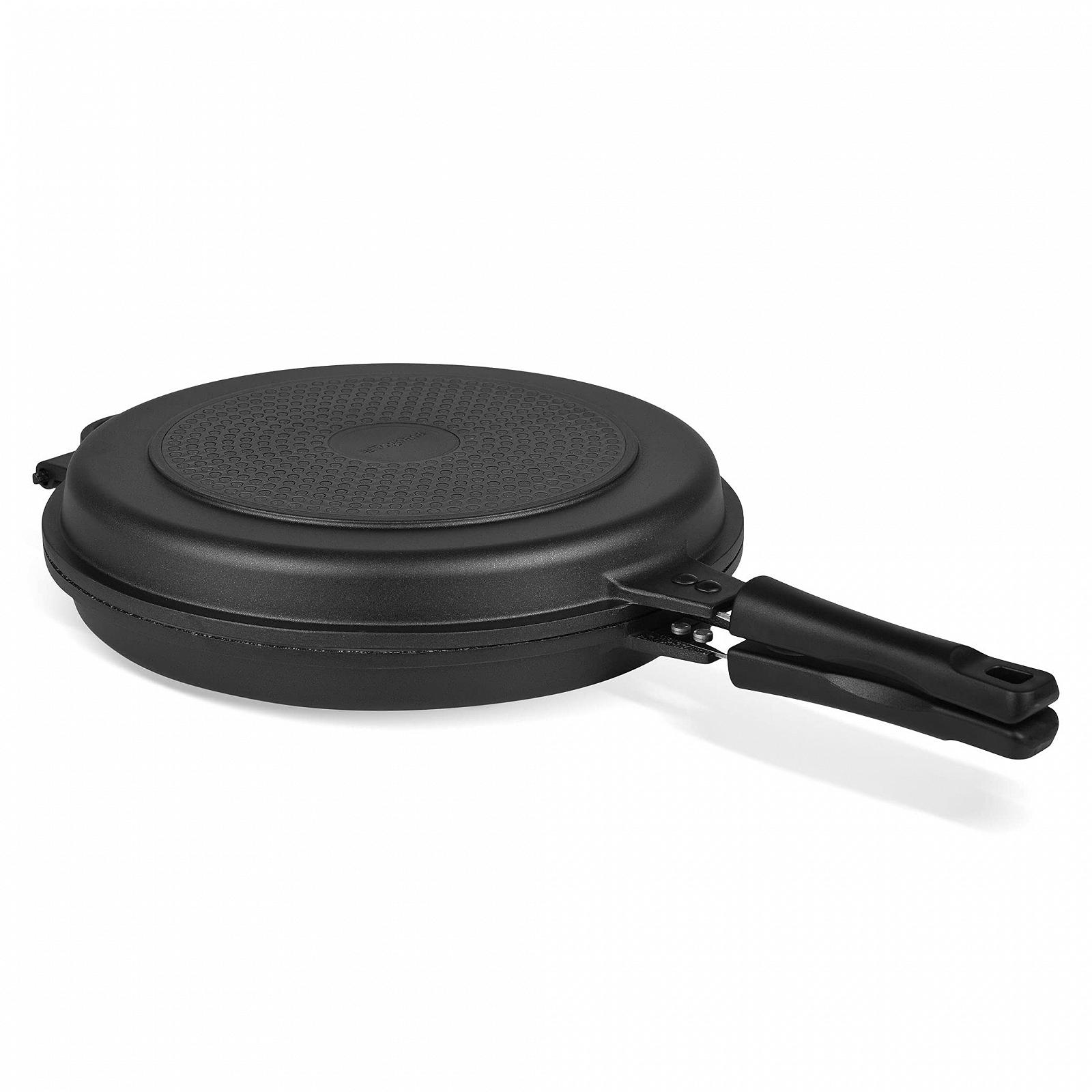 Пательня Tognana Sphera 30cm Double Round Oven - чорний алюміній, фото №3
