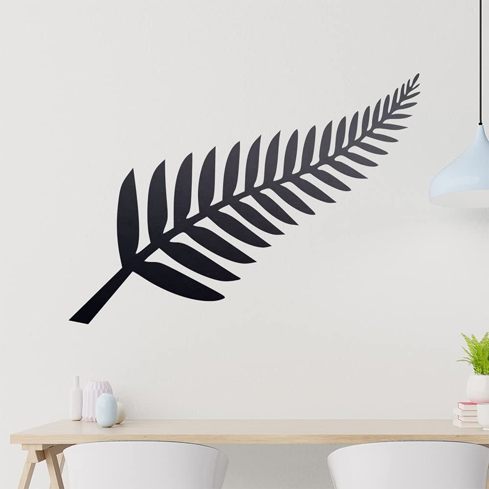 Наклейка на стіну Kiwistar Silver Fern New Zealand 6 розмірів, фото №1
