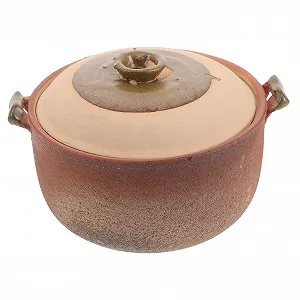 Горщик глиняний BESPORTBLE Теракотовий з кришкою та ручкою - Фото 1