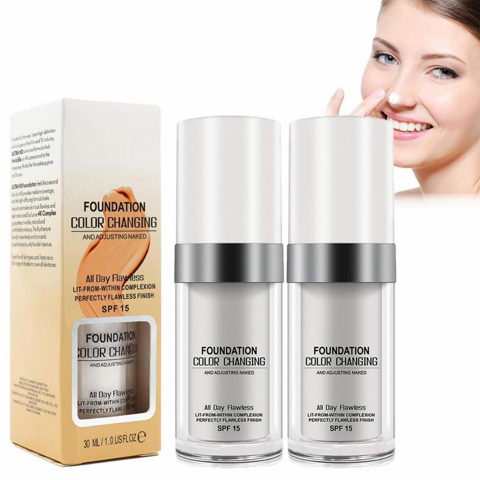 Комплект Colour Changing Foundation SPF 15 30 мл Теплый оттенок кожи, фото №1 Комплект Colour Changing Foundation SPF 15 30 мл Теплый оттенок кожи, фото №1