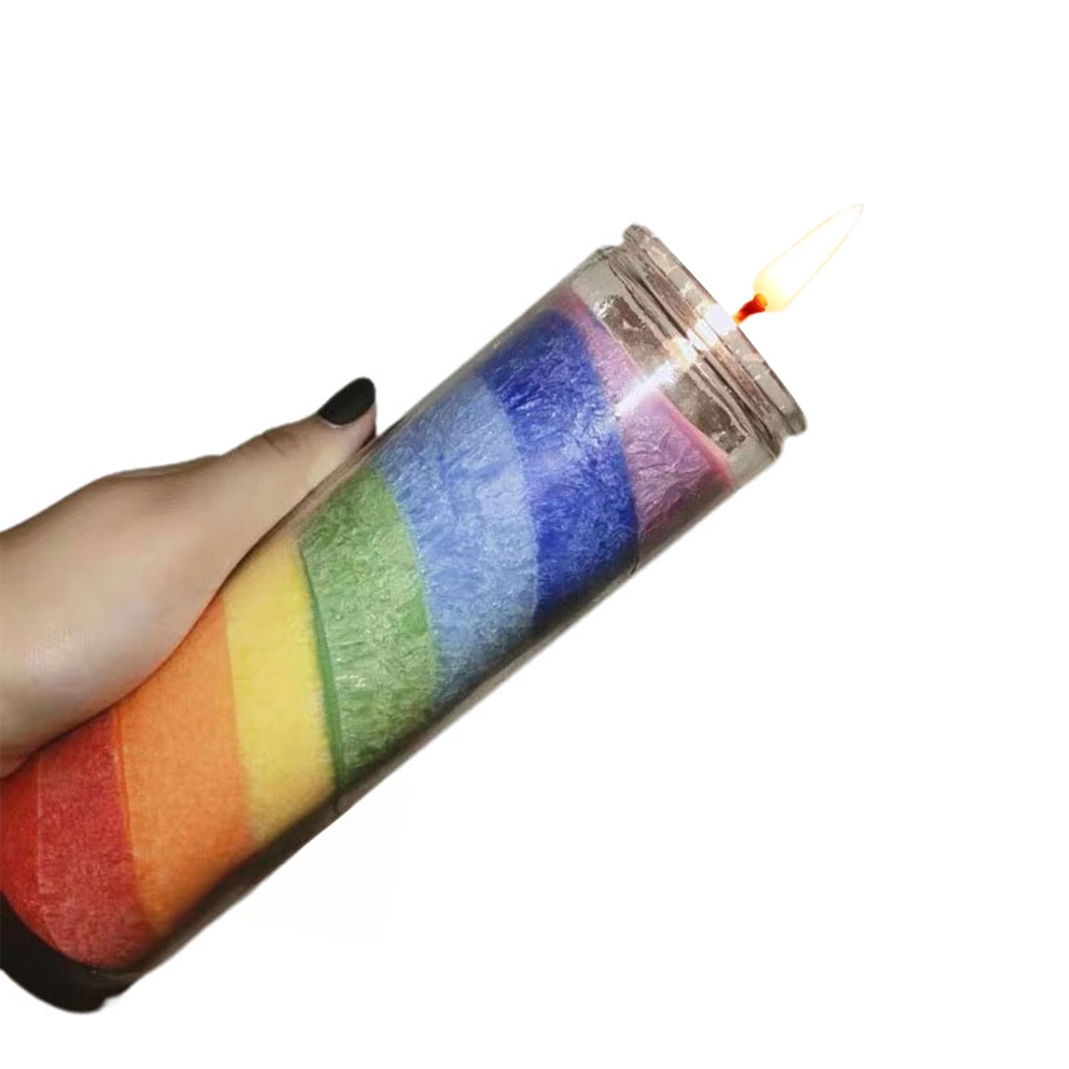 Набор NIUQIGE ароматизированных свечей в стеклянных контейнерах Chakra 7 Chakra Радуга, фото №2 Набор NIUQIGE ароматизированных свечей в стеклянных контейнерах Chakra 7 Chakra Радуга, фото №2