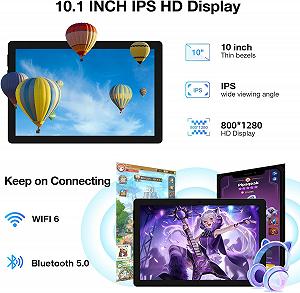 Планшет 10.1" Doogee U9 3+4/64Gb 4 ядра Android 14 5060 mAh Чорний synthetic.ua - Фото 1