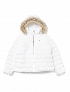 Куртка Tommy Jeans Basic Hooded Puffer Женская - Фото 1
