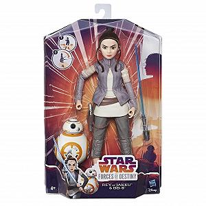 Фігурки Star Wars Forces of Destiny Рей з Jakku та BB-8 Набір - Фото 1