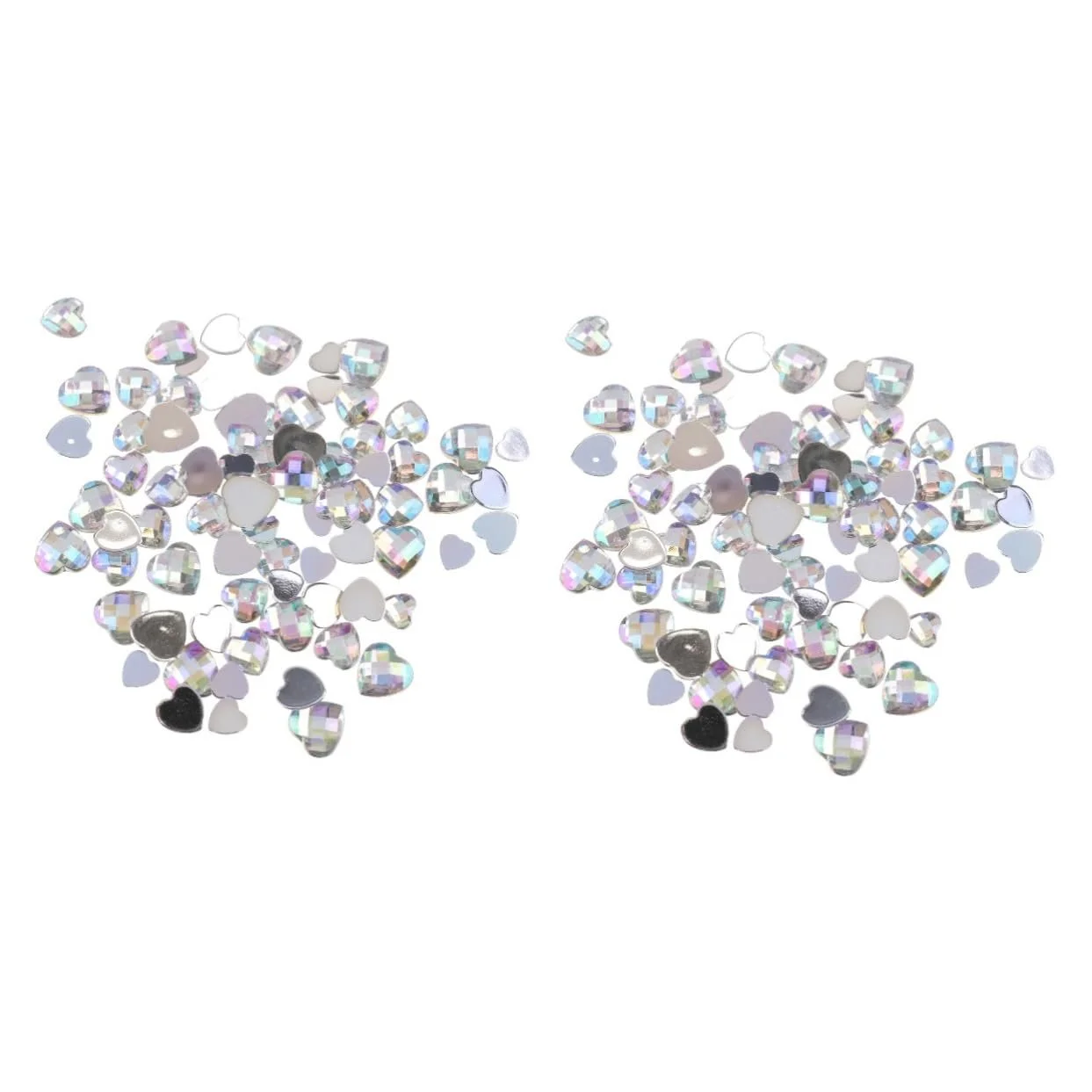 Набор сверл для ногтей Healeved 2 шт., стразы для дизайна ногтей, драгоценные камни для ногтей, аксессуары для ногтей, камни с плоской задней частью, стразы для ногтей, камни в форме сердца, акриловая косметика, фото №1