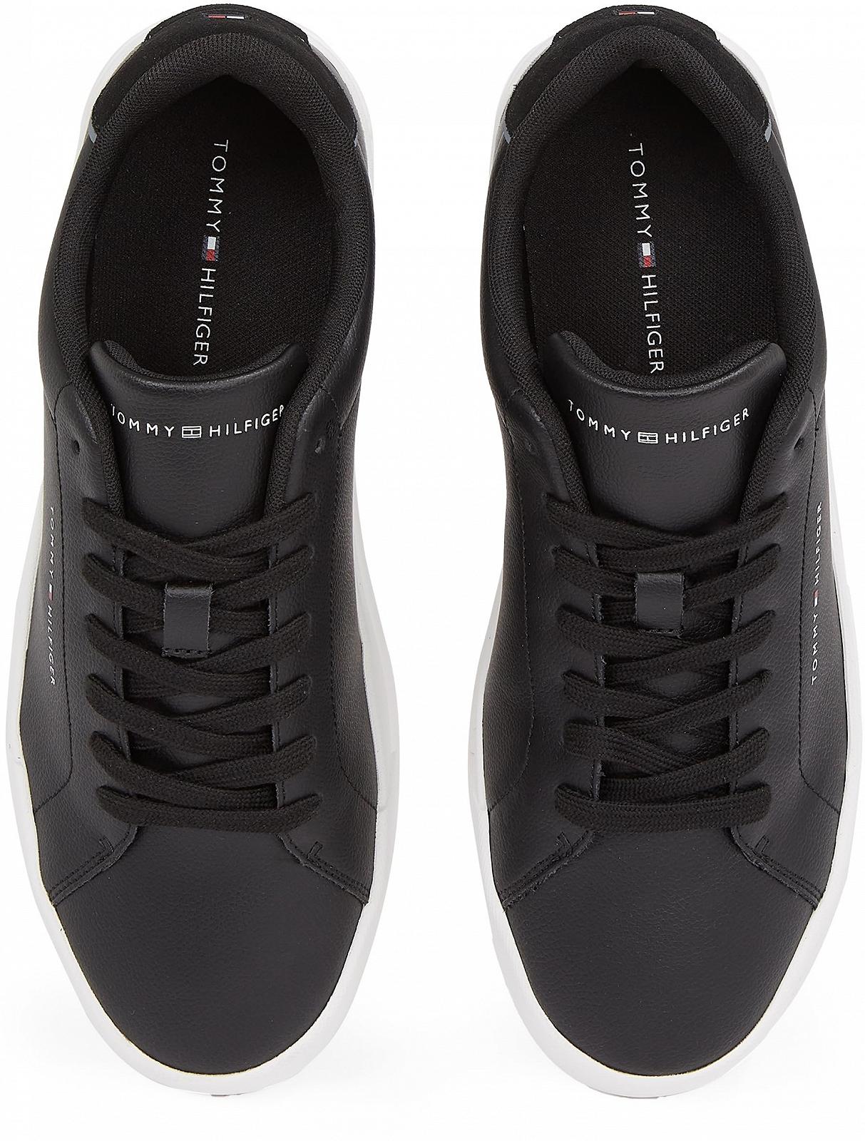 Кроссовки Tommy Hilfiger Low Court Leather Detail Essential, фото №4