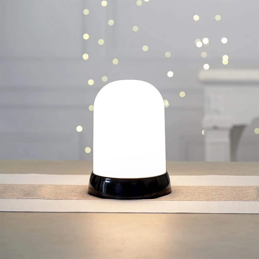 Настільна лампа Ideen mit Herz Leuchti LED зі зміною кольорів 14.5 см 20 см на батарейках, фото №3