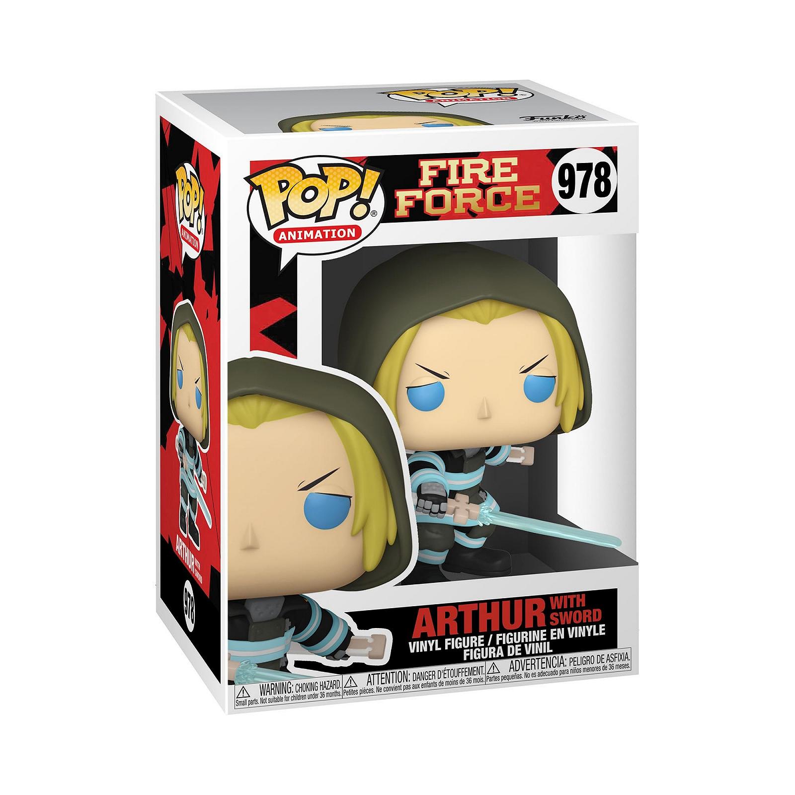 Фігурка Funko Pop! Animation: Fire Force - Arthur Boyle with Sword - Вінілова колекційна фігурка, фото №1