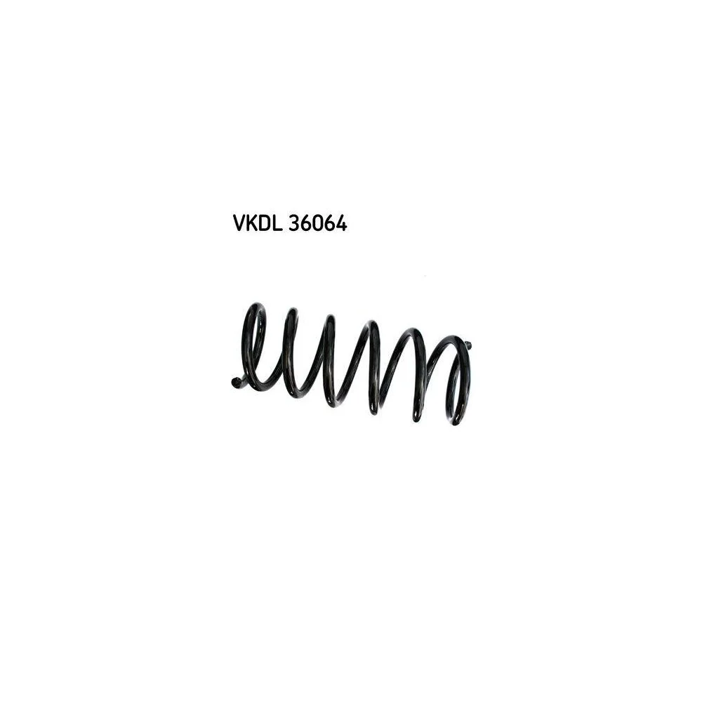 Пружина підвіски SKF VKDL 36064, задня вісь, фото №1 Пружина підвіски SKF VKDL 36064, задня вісь, фото №1