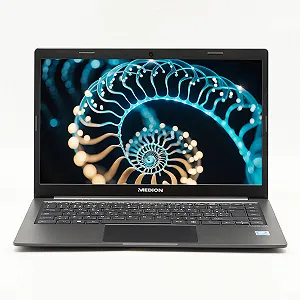 Ноутбук 14" Medion (Lenovo Group) Akoya E4251 Intel RAM 4 ГБ SSD 256 ГБ Intel UHD Graphics Метал FullHD IPS Win10 (4680) - Фото 1