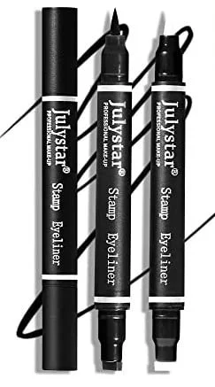 Підводка-штамп Julystar Cool Black Seal водостійка та не розмазується, з двома наконечниками, фото №1 Підводка-штамп Julystar Cool Black Seal водостійка та не розмазується, з двома наконечниками, фото №1