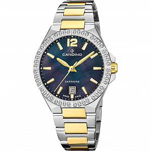 Женские часы Candino Lady Casual C4761/B Multi, корпус из нержавеющей стали, браслет из нержавеющей стали, черный - Фото 1