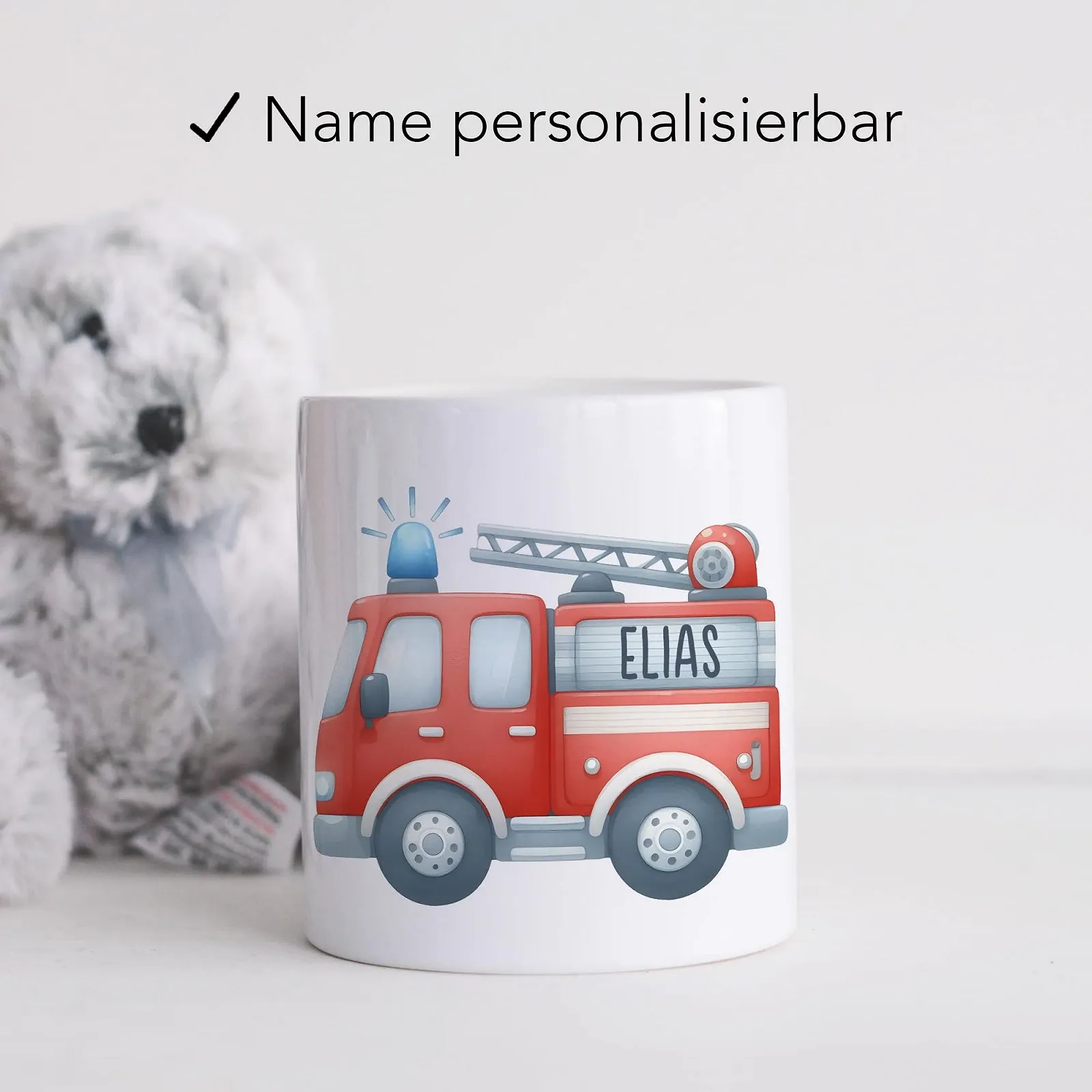 Скарбничка Fire Brigade керамічна Пожежна машина, фото №2