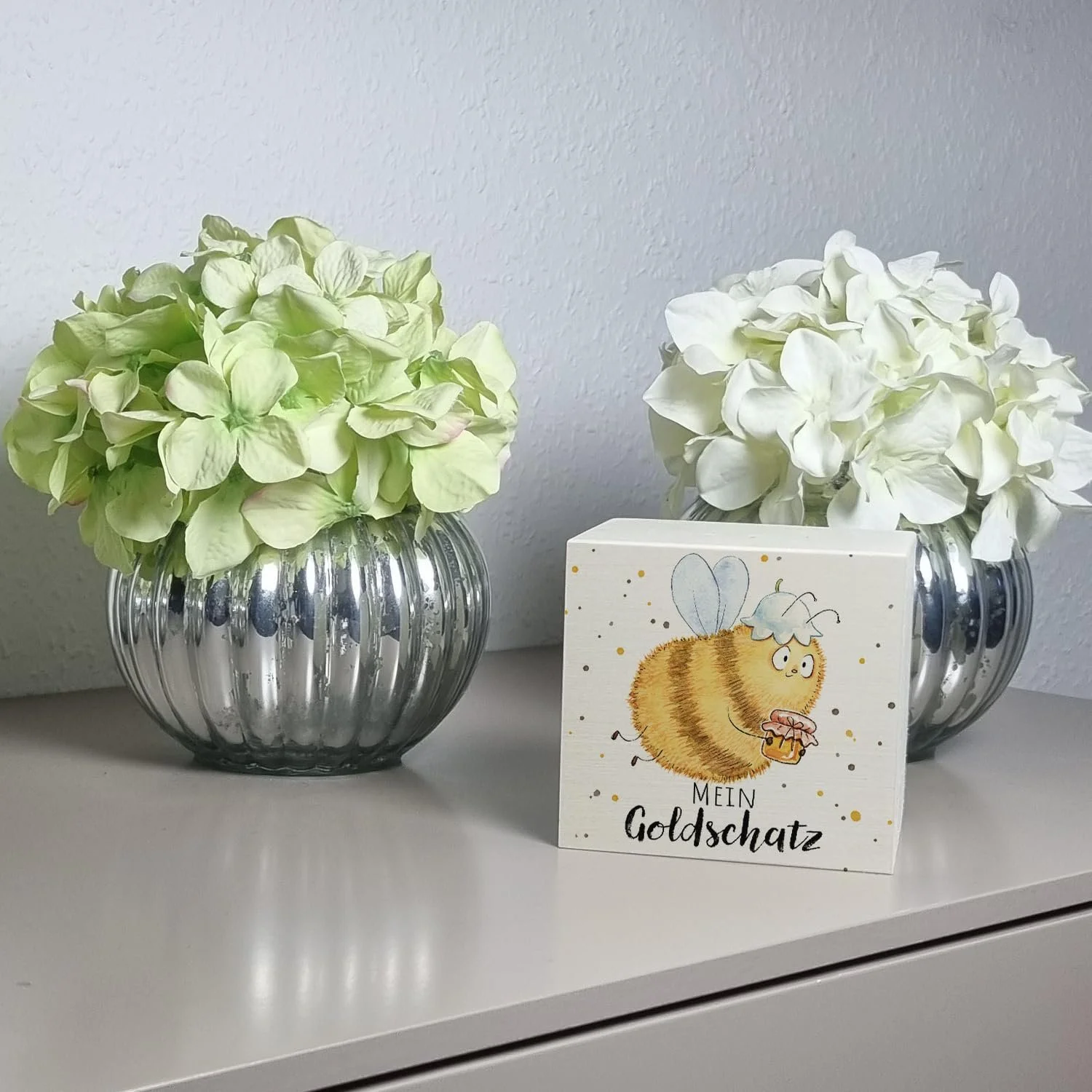 Скарбничка Pummel Bee Mein Goldschatz дерев'яна, фото №2