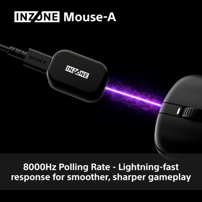 Мышка Sony INZONE Wireless/USB Black (MSEG500B.E), фото №7