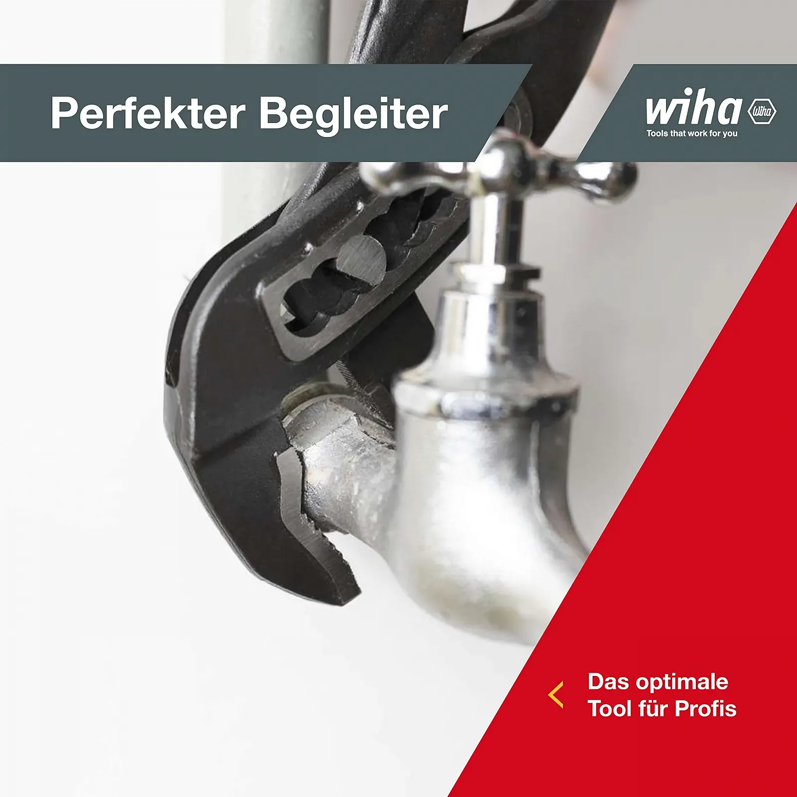 Клещи переставные Wiha Classic для водяных насосов, фото №5 Клещи переставные Wiha Classic для водяных насосов, фото №5