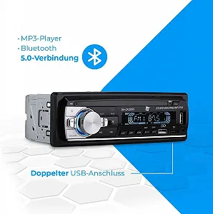 Автомагнитола NK-CA33006 / Bluetooth / AUX / USB / 1DIN synthetic.ua - Фото 1