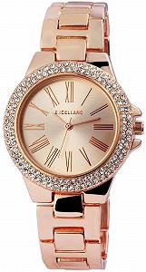 Годинник Excellanc Жіночий Браслет Метал Стрази Розкладний Замок Аналоговий Кварцовий - Фото 1