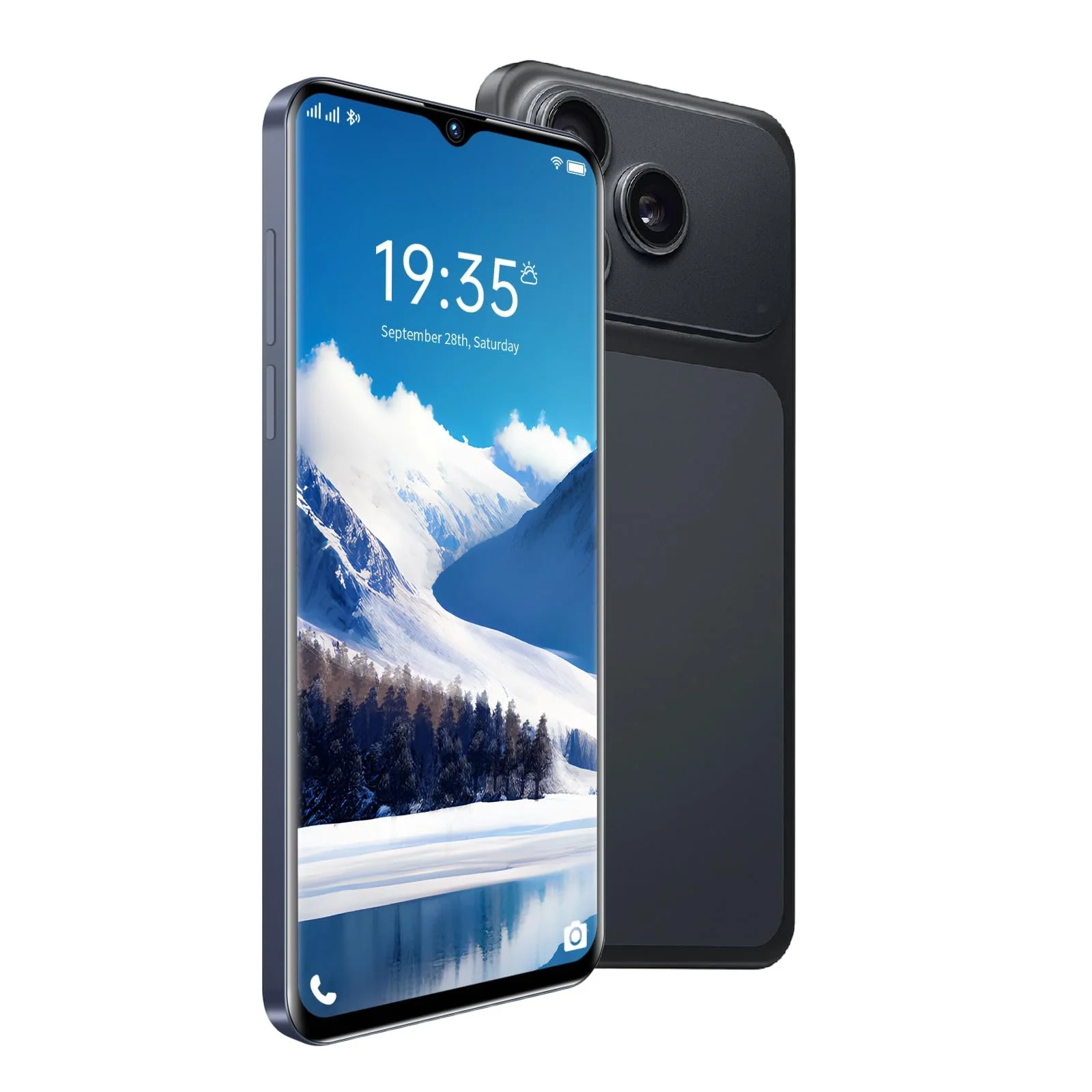 Смартфон 6.11 дюйма 1/16 GB 3G Dual SIM Black, фото №1
