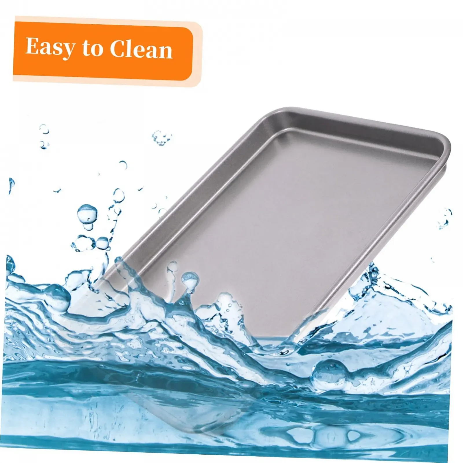 Деко для запікання VALICLUD з вуглецевої сталі антипригарне для піци та овочів товсте, фото №3 Деко для запікання VALICLUD з вуглецевої сталі антипригарне для піци та овочів товсте, фото №3