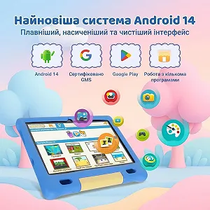 Планшет 10.1" Ainmel KT1026 3+13/128Gb 8 ядер Android 14 Чорно-сірий ціна на synthetic.ua - Фото 1 Планшет 10.1" Ainmel KT1026 3+13/128Gb 8 ядер Android 14 Чорно-сірий synthetic.ua - Фото 1