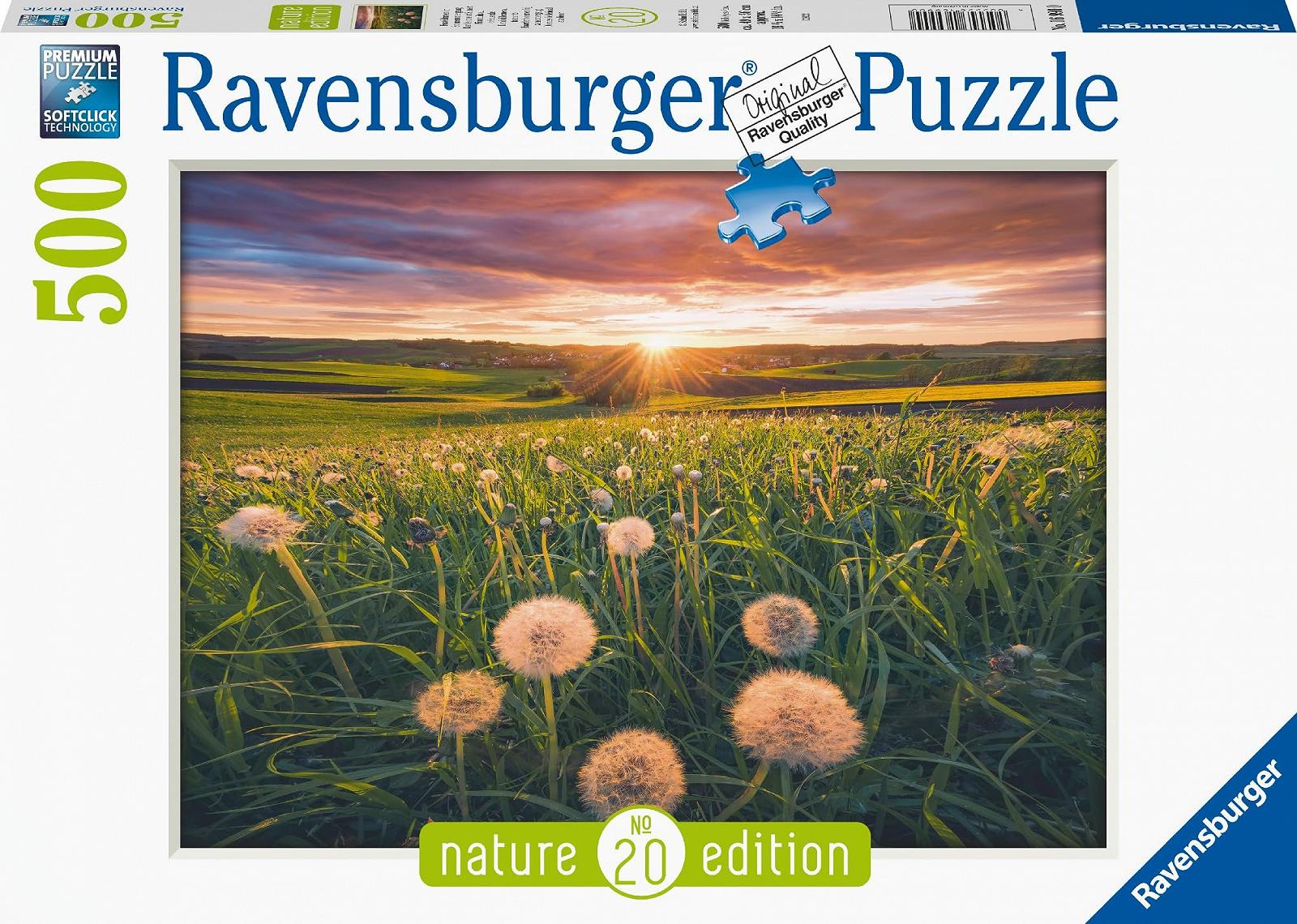 Пазл Ravensburger Nature Edition Dandelions in the Sunset 500 елементів від 14 років, фото №2