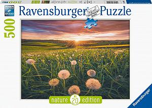 Пазл Ravensburger Nature Edition Dandelions in the Sunset 500 елементів від 14 років synthetic.ua - Фото 1