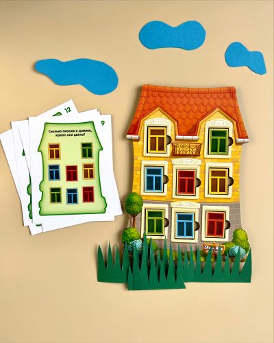 Пазл-сортер Домик с заданиями [tsi192779-TSI], фото №2